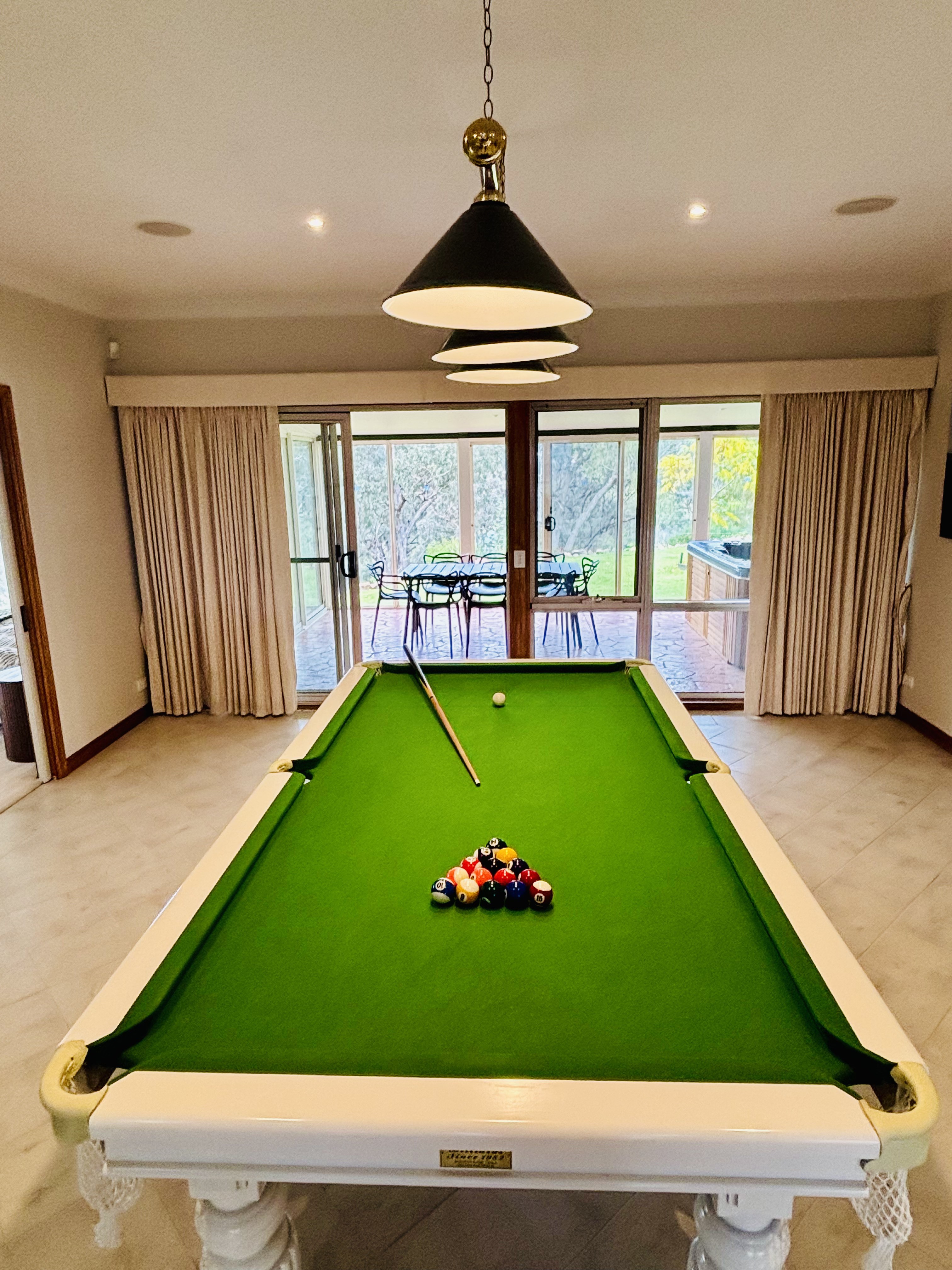 Billiards room